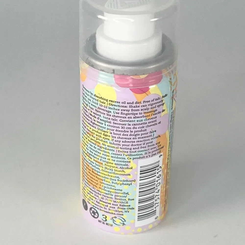 Amika Perk Up Dry Shampoo Hair  No White Talc-Free Travel .75oz 21g 27ml New